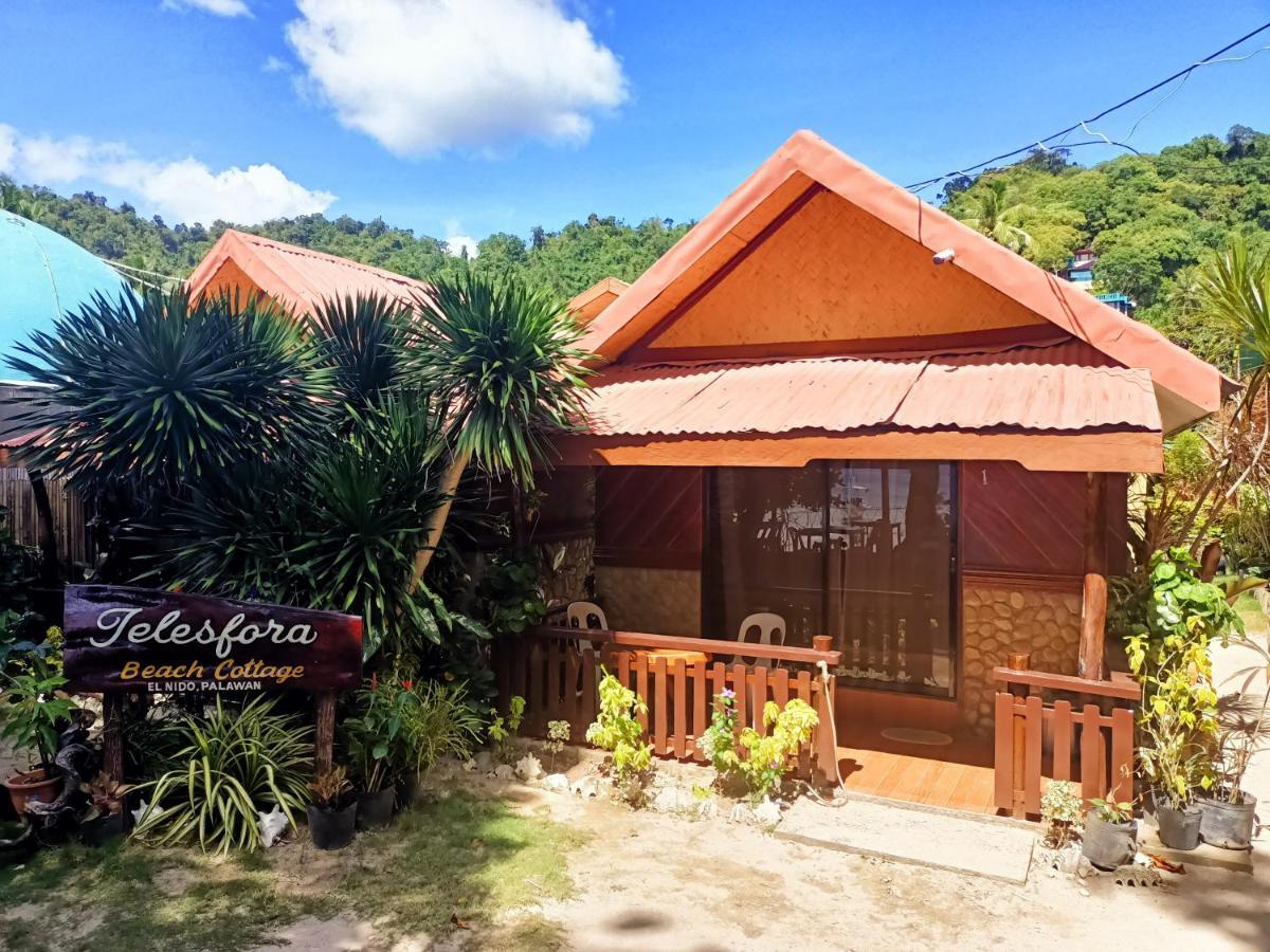 Telesfora Beach Cottage إل نيدو المظهر الخارجي الصورة